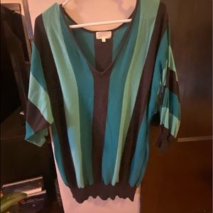 Turquoise Maurice’s size 0 sweater